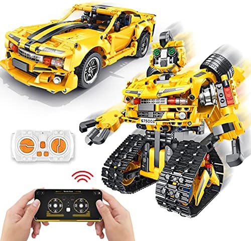 STEM Robotics Kit for Kids 8-12, APP & Remote Control Robot Building Kits by Sciencow