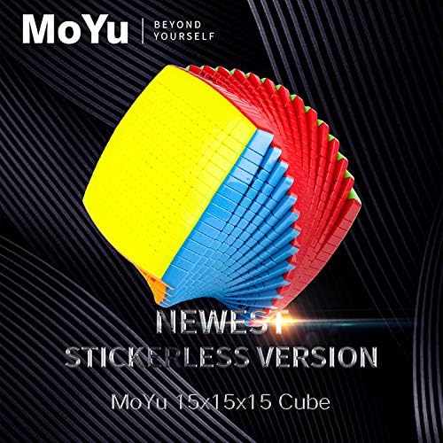 Bukefuno MoYu Meilong 15x15 Speed Puzzle Cube Magic Cubes Stickerless 15x15x15 Cubing Classroom Toys - Image 2