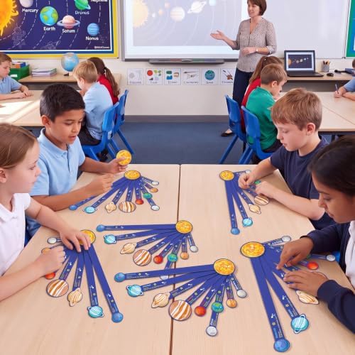 Glenmal 36 Set Solar System Model Kit Kids DIY Space Art Crafts, Colorful - Image 6