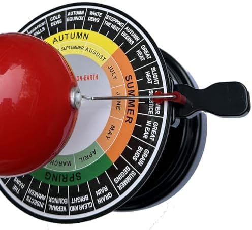 English Solar System Sun Earth Moon Orbital Model, Educational Planetarium Project Kit for Science Astronomy Teaching, Earth Moon Sun Rotation Model for Kids - Image 5