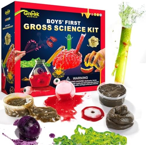 75+ Gross Science Kit for Boys, Science Slime Kit by Unknown
