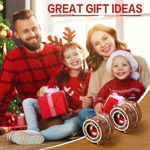 Build Your Own Bluetooth Speaker, STEM Toy for Kids 8-16, Red 2-Pack - Image 7