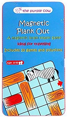 The Purple Cow Magnetic Travel Plank Out Game by purple-cow