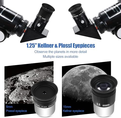 Astromania 0.5X Reducer - Bundle with - Telescope Accessory Kit for Beginner - Image 4