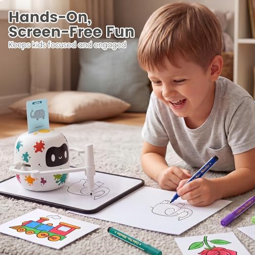 Mewaii Drawing Robot for Kids, Educational Painting Toy, 150 Cards - Image 6