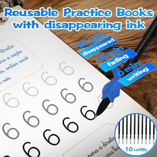 Magic Grooved Writing Practice for Kids - Portuguese, Small x 4 - Image 4