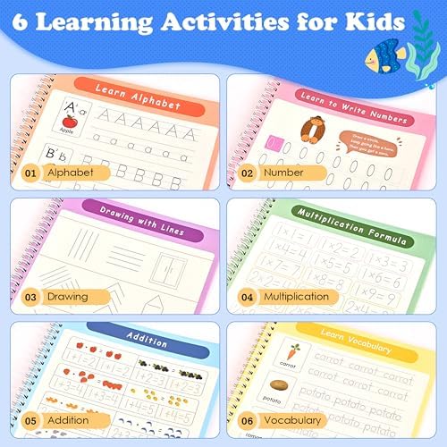 Magic Grooved Handwriting Practice Book for Kids Ages 3–8 - Image 5