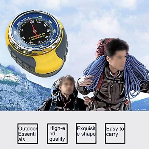 JINYISI Altimeter, Altimeter for Hiking, Four-in-one Multi-Function Barometer, Outdoor Mountaineering Compass Thermometer, Sports Multi-Function high Precision - Image 2
