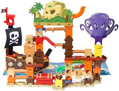 VTech Marble Rush Pirates Cove Adventure Set Marble Run Toy - Image 3