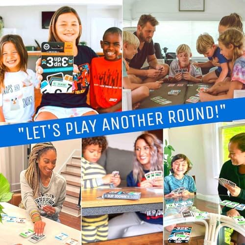 Ok2Win 3UP 3DOWN Card Game - Fast-Paced Easy-to-Learn Family Fun for Ages 7+ - Image 5