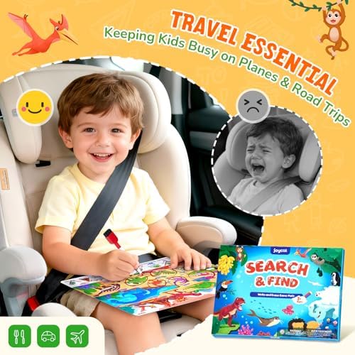 JoyCat Search & Find Books, Animal Preschool Learning Activities for 3-5 - Image 3