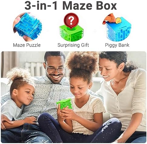 iKeelo Money Maze Puzzle Box (2 Pack), Makes Cash Gift Giving Much More Fun - Image 2