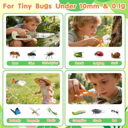 Bug Catcher for Kids, Bug Vacuum Catch & Release Toy Kit, Ages 3-12 - Image 5