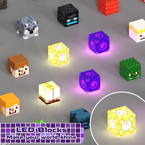 200 PCS Magnetic Blocks - Light Up Magnetic Building Blocks for Kids, Magnet Cubes Stacking for Boys Girls, STEM Montessori Sensory Toys Ages 3 4 5 6 7 8 9 10 11 12 13 Birthday Gifts - Image 2