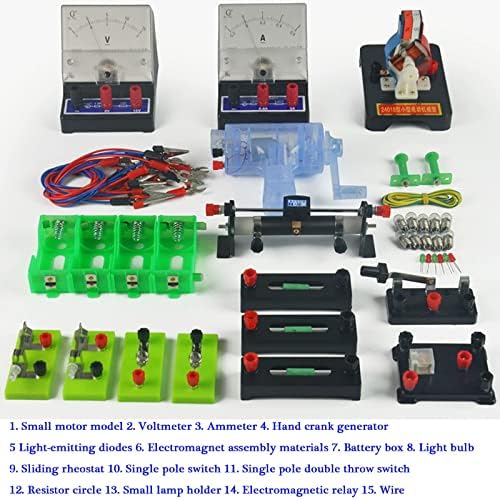 Physics Experiment Equipment Set, Students Use Test Box, Circuit, Electrical Mechanics, Optics, Acousto-Thermal, Magnetism, Experimental Equipment, Teaching Aids - Image 2