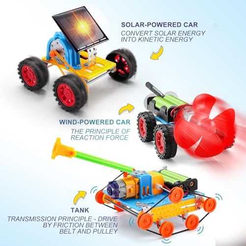 STEM Science Kits for Kids Ages 8-12 8-10, Wood Robot Building Crafts Kits 8, Science Experiment Projects, STEM Puzzles Engineering Toy for 8 9 10 12 Year Old Boys Girls Birthday Gifts - Image 4
