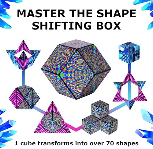 Shashibo DODECA Magnetic Puzzle Cube, Stress Relief Fidget Toy - Image 5