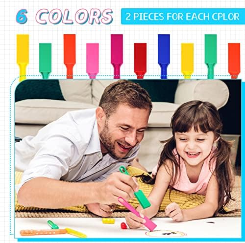 Honoson Magnet Wands for Kids Classroom Educational Learning Kits Rainbow Magnetic Wand Bulk 8 Inch Preschool Science Experiment Tools Learning Toys Bingo Games, 6 Colors (12 Pcs) - Image 6