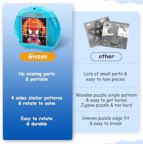 3D Rotating Puzzles for Kids 3 4 5 6 7 8 Year Old - Image 6