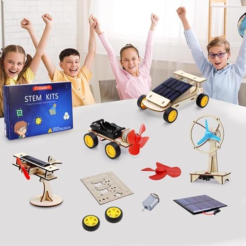 STEM Kits for Kids Ages 8-10-12-14, Stem Toys for Boys Age 8-12, Science Projects, Solar Car Building Kits, Activities Engineering Kit, Gifts for 8 9 10 11 12 Year Old Boys - Image 5