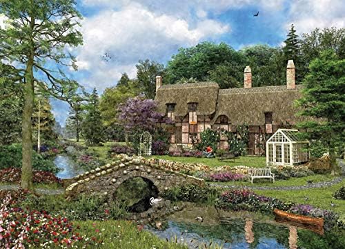 Cobble Walk Cottage by Dominic Davidson Puzzle, 500-Piece - Image 2