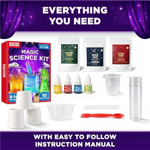 Doctor Jupiter Magic Science Experiments Kit for Kids Ages 8+ - Image 5