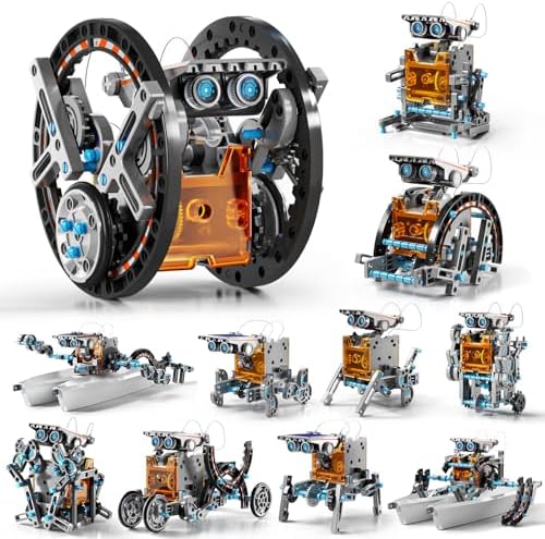 Solar Powered Kits Toys Robotics for Kids Ages 8-12, STEM Toys by Unknown