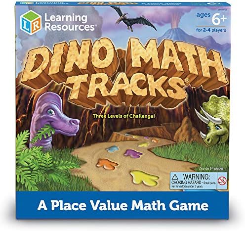 Learning Resources Dino Math Tracks Game - Image 3
