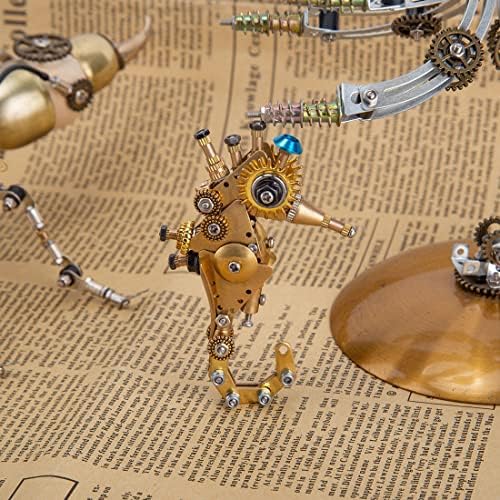 3D Metal Puzzle, Steampunk Sea Horse Model, Puzzle DIY Craft Kit, Gifts for Teens and Adults (100+PCS) - Image 2