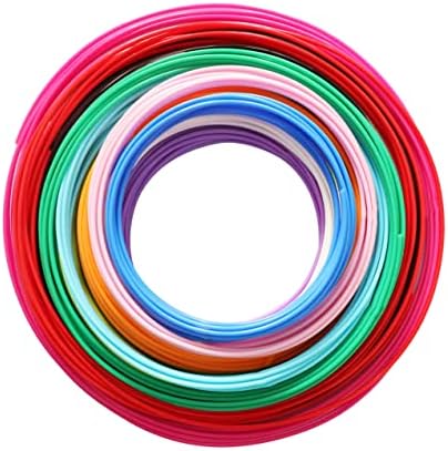 15 Bright Colors 1.75mm 3D Pen PLA Filament Refill, Each Color 10feet, Total 150 Feet 3D Pen/3D Printer PLA Sample Pack, Compatible with MYNT3D / SCRIB3D Printing Pen - Image 2