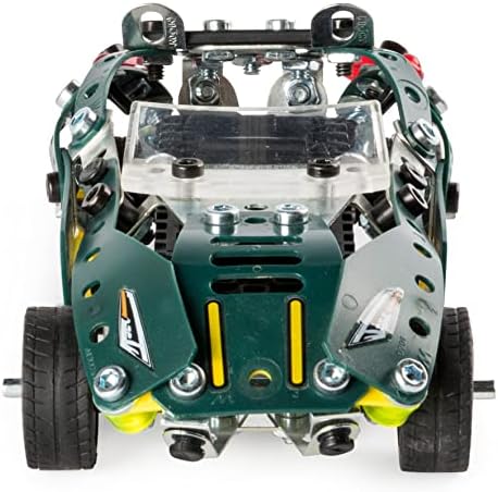 MECCANO by Erector 5 in 1 Roadster Pull Back Car Building Kit, STEM Engineering Education Toy for Ages 8 and up - Image 6