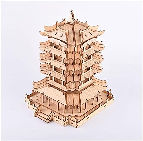 3D Puzzle,Balody World Famous Architecture Blocks Model,Assembly Wooden Home Decors Adult Craft Kits, World Famous Buildings Model,Challenge for Adults,Birthday Gift for Adults - Image 3