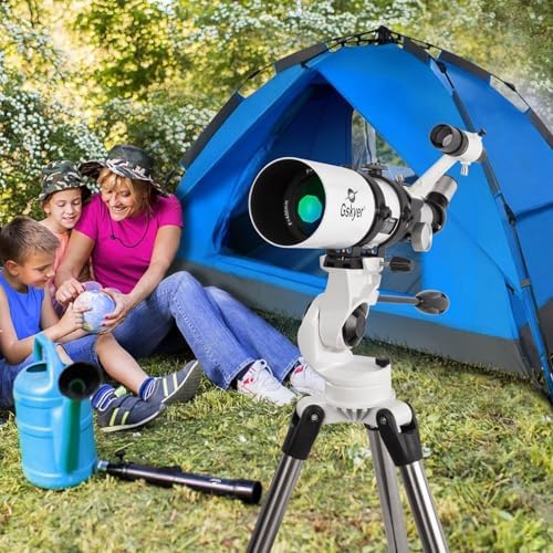 Gskyer Telescope, 80mm AZ Space Astronomical Refractor Telescope for Kids - Image 5