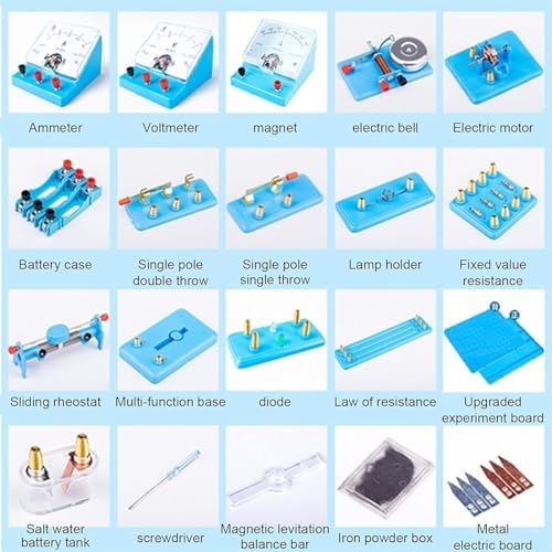 Electromagnetic Experiment Box Physics Box Study The Balance of Forces Magnetic Levitation Mechanics Observation and Wind Force Observation Large Boxes - Image 3