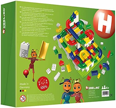 Hubelino Marble Run - 200-Piece Big Building Box - The Original! Made in Germany! - Certified and Award-Winning Marble Run - 100% Compatible with Other Building Sets - Image 6