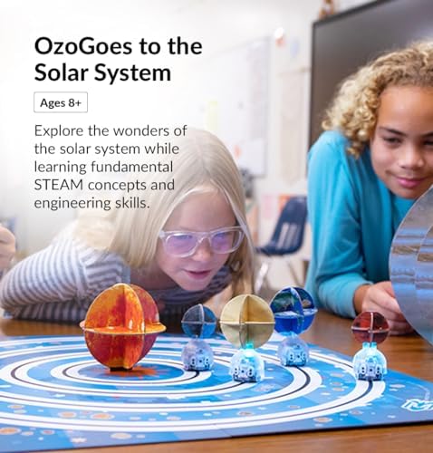 Ozobot OzoGoes to The Solar System, STEM Kit, Ages 8+, Learn The Solar System, Problem Solving, Classroom Science Activities, Easy Assembly, NGSS Aligned, Digital Lessons, Robot Not Included - Image 2