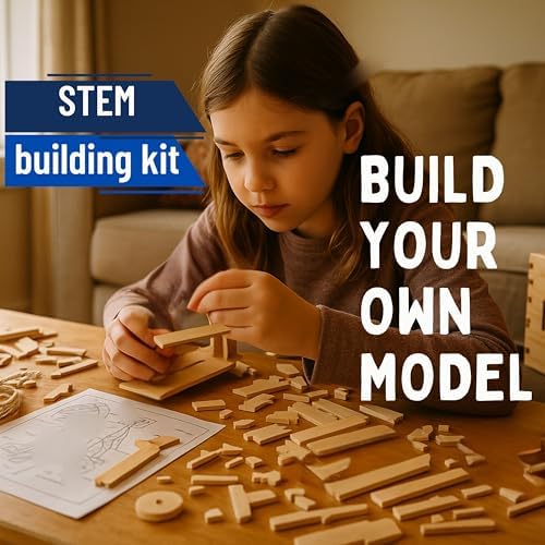 PATHFINDERS STEM Kit – Trojan Horse Model | DIY Wooden Craft Kit for Kids 10-14 | Girls Arts & Crafts STEM Gift | Ancient Greek History Project | Hands-On Educational Toy Engineering and Science - Image 2