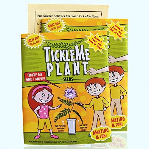 Item 1 (2) TickleMe Plant Seed Packets Item 2 You Tickle My Heart Valentine's Day Set to Easily Grow the House Plant that Closes Its Leaves When You Tickle it or Blow It a Kiss! - Image 2