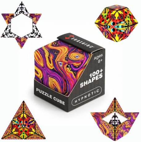 Shashibo DODECA Magnetic Puzzle Cube, Stress Relief Fidget Toy by SHASHIBO