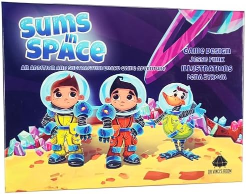 Sums in Space - Addition and Subtraction Math Games for Kids 5-7 by daVincisRoom