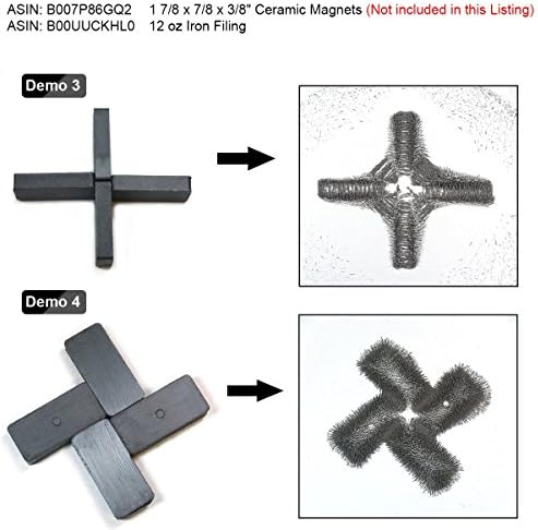 12 oz Fine Iron Filings Magnetic Iron Powder for Magnet Education and School Projects - Discover The World of Magnetics & See Magnetic Lines of This Unseen Force & More! (One Pack) - Image 6