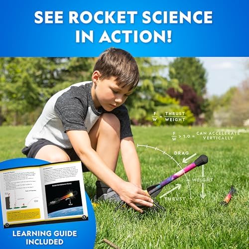 National Geographic LED Air Rocket Launcher Toy for Kids Ages 8-12 - Image 6