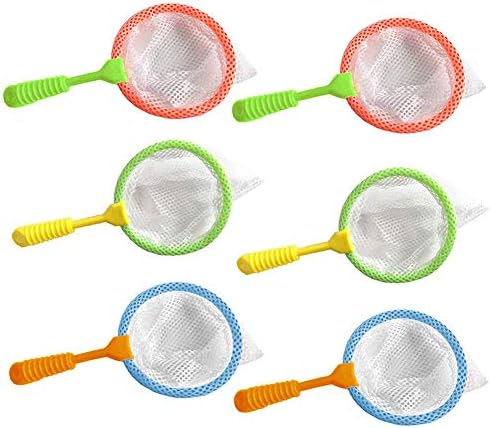Shindel 6 PCS Bug Catcher for Kids, Small Insect Collecting Net, 4 Inch by Shindel