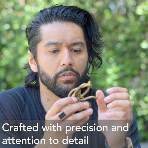 BePuzzled | Infinity Hanayama Metal Brainteaser Puzzle Mensa Rated Level 6, for Ages 12 and Up - Image 3