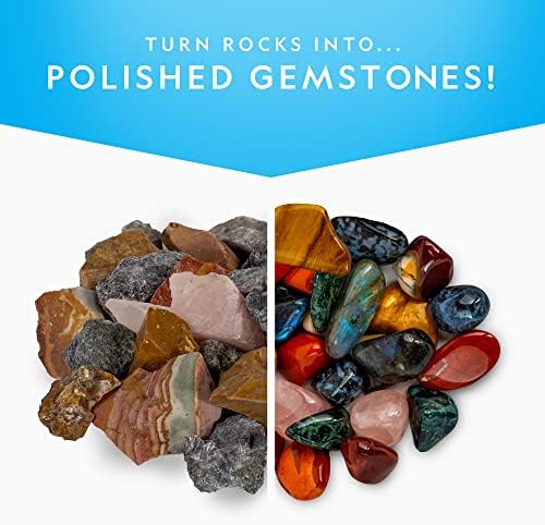 National Geographic Rock Tumbler Refill Kit with 3 Lbs. Madagascar Rocks - Image 2