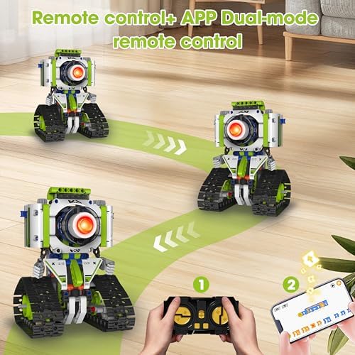 STEM Robotics Kit for Kids 8-14, 5-in-1 RC Building Set - Image 3
