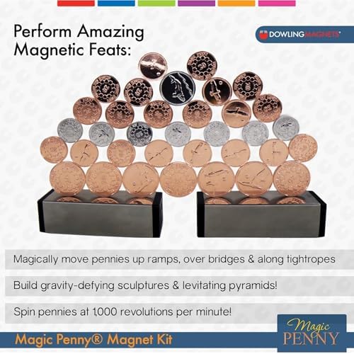 Dowling Magnets Magic Penny Magnet Kit - Hours of Unplugged Play - A Gift for Curious Minds - Image 2