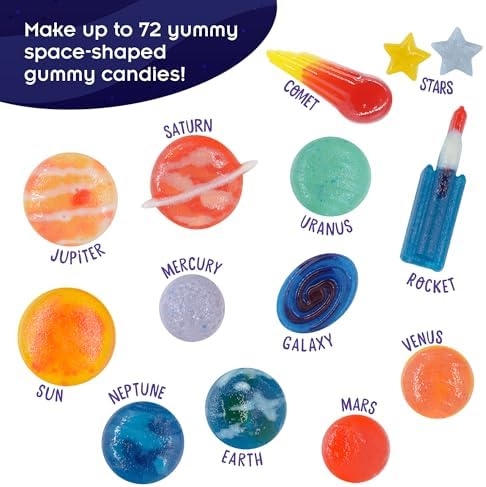 Thames & Kosmos Space Gummy Candy Lab | Tasty Labs STEM Experiment Kit, Make Space-Themed Gummy Pops & Candies, Explore Chemistry in Cooking, Safe to Eat, Made in USA, Food Ingredients Included - Image 2