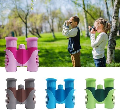 Binoculars, 8X Magnification Kids Foldable Design Adjustable Focusing Outdoor Toy Texture for Bird Watching Hikin - Image 2