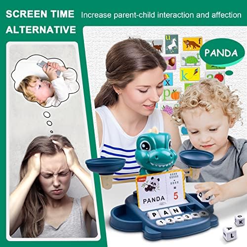 Kaodezhu Dinosaur Math Balance Toys, Montessori Toys for 3 Years Old Kids - Image 6